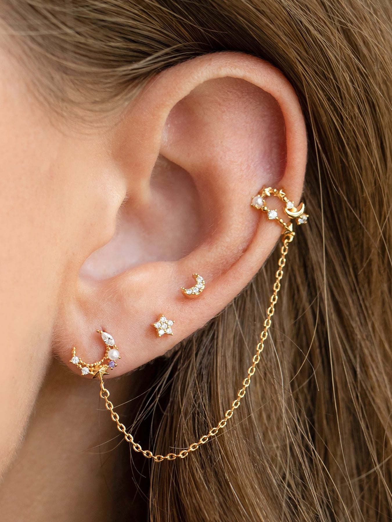 Earcuff Moon